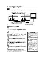 Предварительный просмотр 40 страницы Philips DV900VHS Owner'S Manual