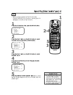 Предварительный просмотр 41 страницы Philips DV900VHS Owner'S Manual