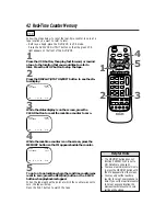 Предварительный просмотр 42 страницы Philips DV900VHS Owner'S Manual