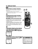 Предварительный просмотр 56 страницы Philips DV900VHS Owner'S Manual