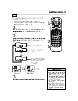 Предварительный просмотр 63 страницы Philips DV900VHS Owner'S Manual