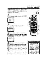 Предварительный просмотр 67 страницы Philips DV900VHS Owner'S Manual