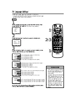 Предварительный просмотр 70 страницы Philips DV900VHS Owner'S Manual