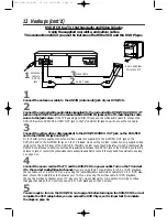 Preview for 12 page of Philips DV910VHS Owner'S Manual