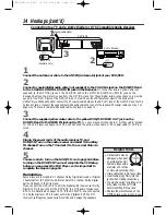 Preview for 14 page of Philips DV910VHS Owner'S Manual