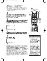 Preview for 16 page of Philips DV910VHS Owner'S Manual