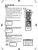 Preview for 36 page of Philips DV910VHS Owner'S Manual