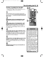 Preview for 39 page of Philips DV910VHS Owner'S Manual