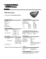 Preview for 2 page of Philips DVD 691 Service Manual