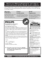 Preview for 2 page of Philips DVD 726 Owner'S Manual