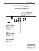 Preview for 19 page of Philips DVD 726 Owner'S Manual