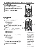 Preview for 22 page of Philips DVD 726 Owner'S Manual