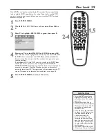 Preview for 29 page of Philips DVD 726 Owner'S Manual