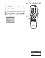 Preview for 45 page of Philips DVD 726 Owner'S Manual