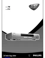 Preview for 1 page of Philips DVD-752 User Manual