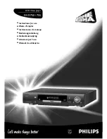 Preview for 1 page of Philips DVD 755 Instructions For Use Manual