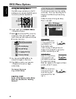 Preview for 30 page of Philips DVD HOME THEATER SYSTEM CLASS D AMPLIFIER MX3910D-17B User Manual