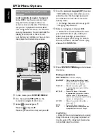 Preview for 34 page of Philips DVD HOME THEATER SYSTEM CLASS D AMPLIFIER MX3910D-17B User Manual