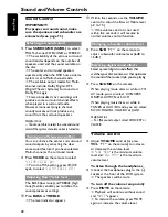 Preview for 40 page of Philips DVD HOME THEATER SYSTEM CLASS D AMPLIFIER MX3910D-17B User Manual