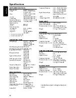 Preview for 44 page of Philips DVD HOME THEATER SYSTEM CLASS D AMPLIFIER MX3910D-17B User Manual