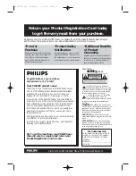 Preview for 2 page of Philips DVD RECEIVER MX5100VR-37X - Owner'S Manual