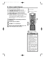 Preview for 20 page of Philips DVD RECEIVER MX5100VR-37X - Owner'S Manual