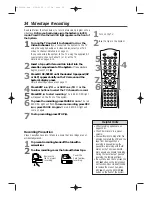 Preview for 34 page of Philips DVD RECEIVER MX5100VR-37X - Owner'S Manual