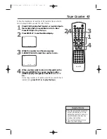 Preview for 43 page of Philips DVD RECEIVER MX5100VR-37X - Owner'S Manual