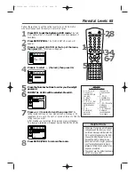 Preview for 65 page of Philips DVD RECEIVER MX5100VR-37X - Owner'S Manual