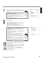 Предварительный просмотр 35 страницы Philips DVD RECORDER DVDR77 - Firmware Upgrade Readme File Owner'S Manual