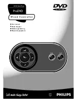 Preview for 1 page of Philips DVD Video Player ProDVD Wired Controller User Manual