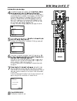 Предварительный просмотр 17 страницы Philips DVD VIDEO RECORDER DVDR985A99 Owner'S Manual