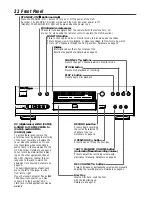 Предварительный просмотр 22 страницы Philips DVD VIDEO RECORDER DVDR985A99 Owner'S Manual