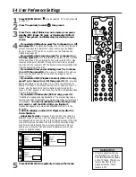 Предварительный просмотр 54 страницы Philips DVD VIDEO RECORDER DVDR985A99 Owner'S Manual