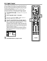 Предварительный просмотр 56 страницы Philips DVD VIDEO RECORDER DVDR985A99 Owner'S Manual