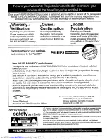 Предварительный просмотр 2 страницы Philips DVD405AT Instructions For Use Manual