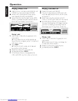 Preview for 16 page of Philips DVD633 User Manual