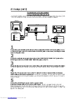 Preview for 4 page of Philips DVD710AT Hook-Up Manual