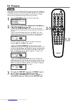 Предварительный просмотр 32 страницы Philips DVD727 Owner'S Manual