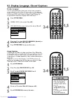 Предварительный просмотр 42 страницы Philips DVD727 Owner'S Manual