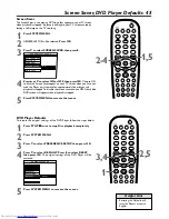 Предварительный просмотр 43 страницы Philips DVD727 Owner'S Manual