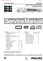 Preview for 1 page of Philips DVD727K Service Manual