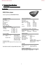 Preview for 2 page of Philips DVD727K Service Manual