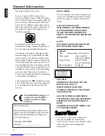 Preview for 2 page of Philips DVD740VR/001 Owner'S Manual