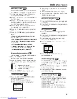 Preview for 29 page of Philips DVD740VR/001 Owner'S Manual