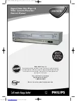 Philips DVD750/001 Owner'S Manual preview