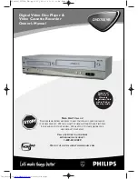 Preview for 1 page of Philips DVD750/001 Owner'S Manual