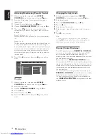 Предварительный просмотр 22 страницы Philips DVD761 User Manual