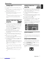 Предварительный просмотр 23 страницы Philips DVD761 User Manual