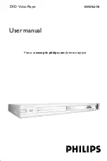 Philips DVD762/78 User Manual preview